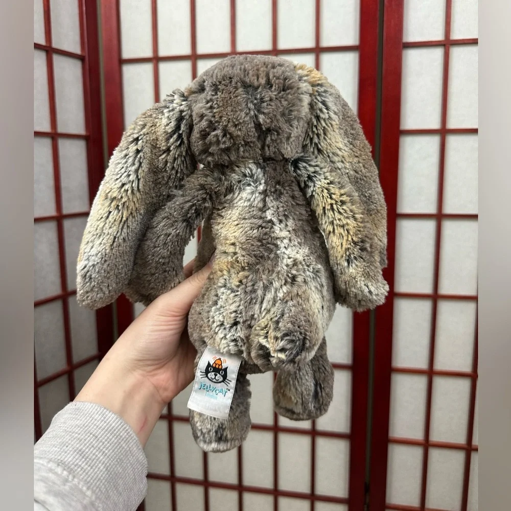 Jellycat Medium Bashful Woodland Babe Bunny Plush Stuffed Animal - Picture 2 of 4